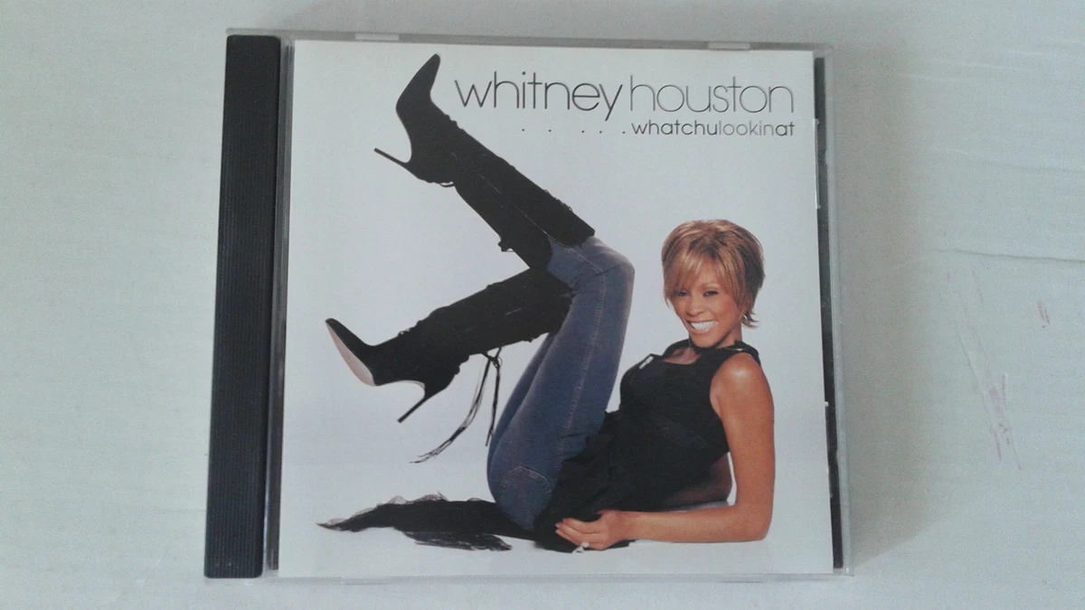 WHITNEY HOUSTON "WHATCHU LOOKIN AT" CD SINGLE 2 TRACKS RARE