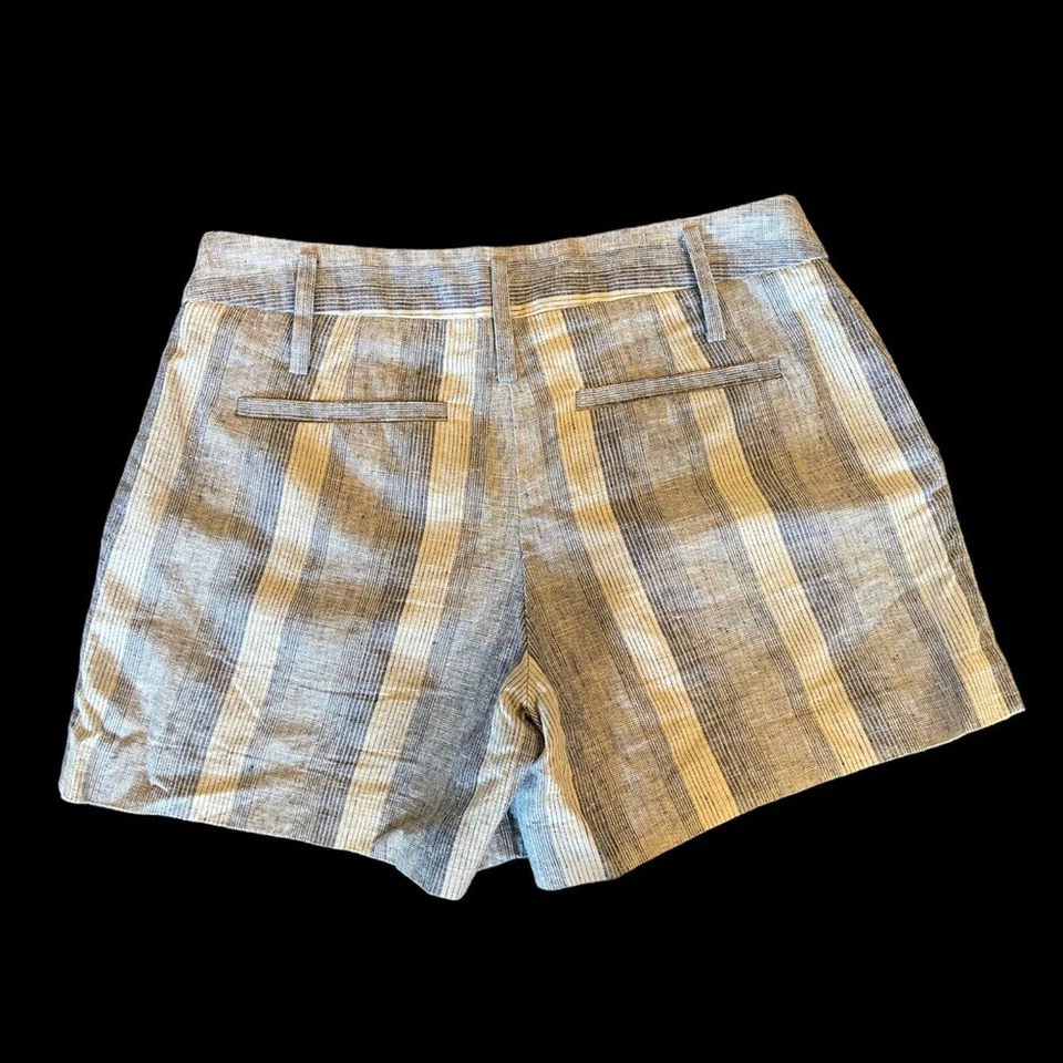 Pantalones Cortos BCBGeneration Azul Rayas 27” Cintura H11 Foto 3 de 4