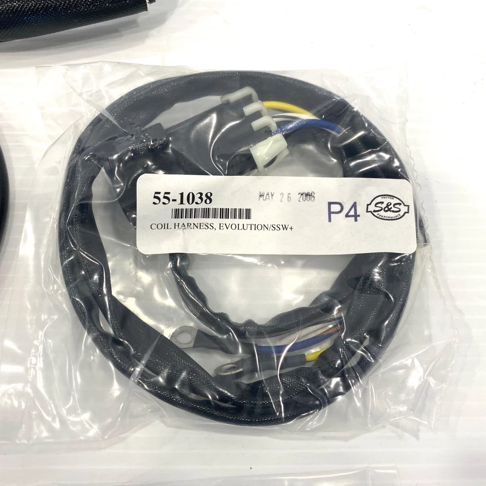 Arnés de cables personalizado para bicicleta S&S EVO 84-99 Harley IST encendido enlace de datos golpe mapa Foto 3 de 4