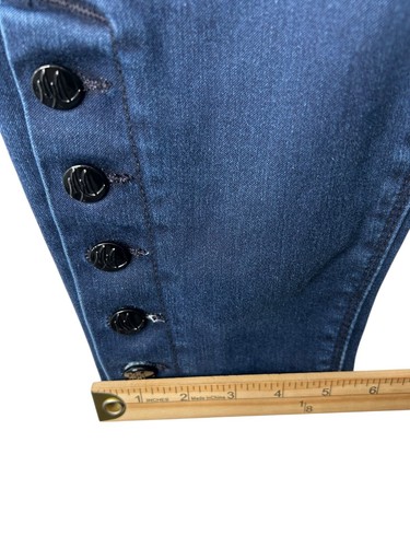 Melissa McCarthy Seven7 Jeans Women Size 18W Blue Pencil High Rise Jegging Ankle - Picture 14 of 15