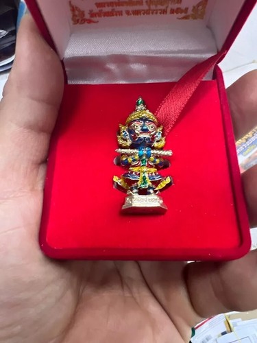 Colgante Dios Gigante Thao Wessuwan Tailandés Buda Proteger Aumentar Dinero Amuleto Regalo - Imagen 7 de 16