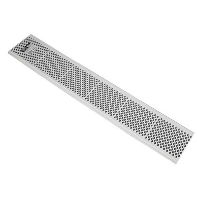Amerimax Home Products Snap-In Filter 3 ft. White Vinyl Micro-Mesh Gutter Guard