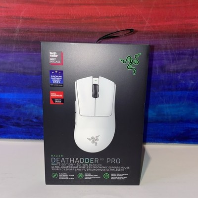Razer DeathAdder V3 Pro Wireless Gaming Mouse - White Razer DeathAdder V3 Pro Wireless Gaming Mouse - White