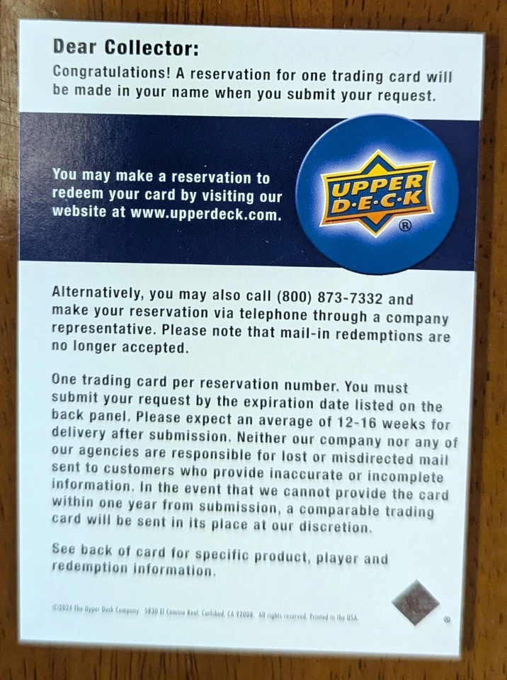 2023-24 UD Ultimate Matthew Knies Rookie Showcase Ultimate Introductions Auto - Image 2 of 2