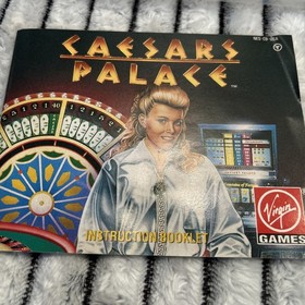 NES VEGAS DREAM & CAESARS PALACE ORIGINAL AUTHENTIC CLEAN CART MANUAL CASE 