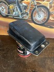 Rare Vintage Original Blue BATES Harley Chopper Passenger Pad Pillion Panhead
