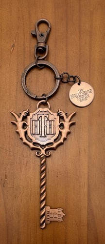 Disney Hollywood Tower Hotel Tower Of Terror Key Chain Keychain Bronze