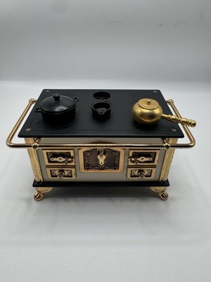 VTG German Doll House Stove Bodo Hennig Victorian Kitchen Stove NO CHIMNEY STACK
