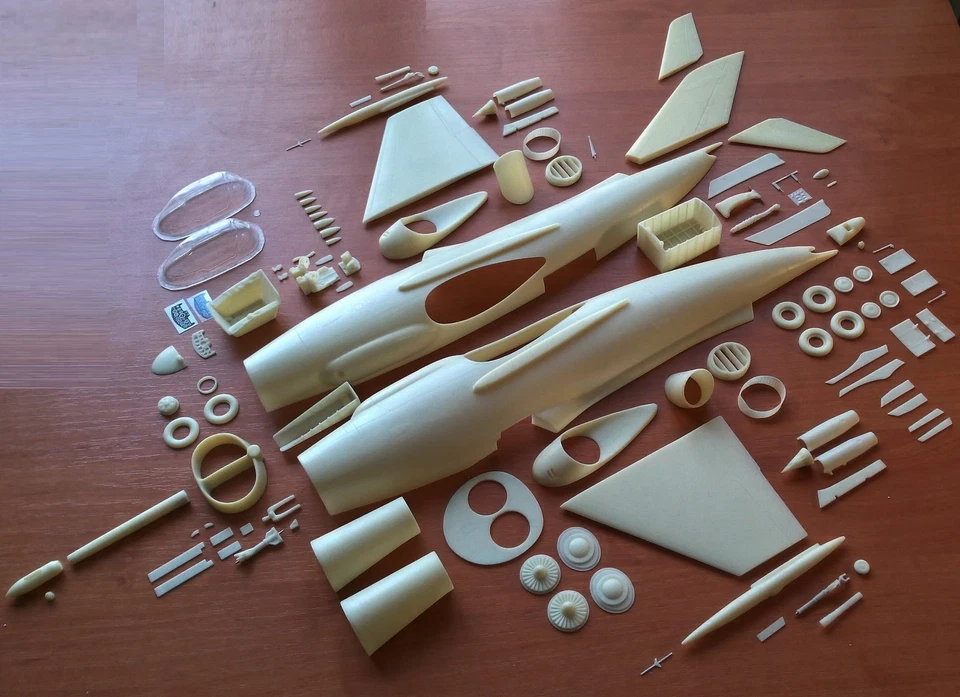 1/32 Yakovlev Yak-36 "Freehand" -  Soviet  VTOL - Limited edition resin kit - Image 3 of 4