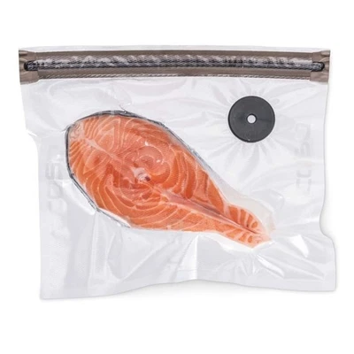 Caso Design Vacu Zip Sacs Sous Vide Zippés 26x23 cm Transparent 20 Pièces - Photo 1/4