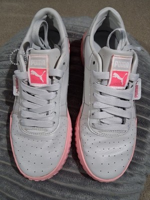 PUMA Cali Calypso Sneakers Women's Shoes Size 7 (Big Girl) Coral And Gray
