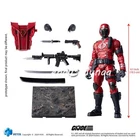 Hiya Toys 1/18 G.I. Joe Exquisite Mini Crimson Guard Action Figure Toy Model New