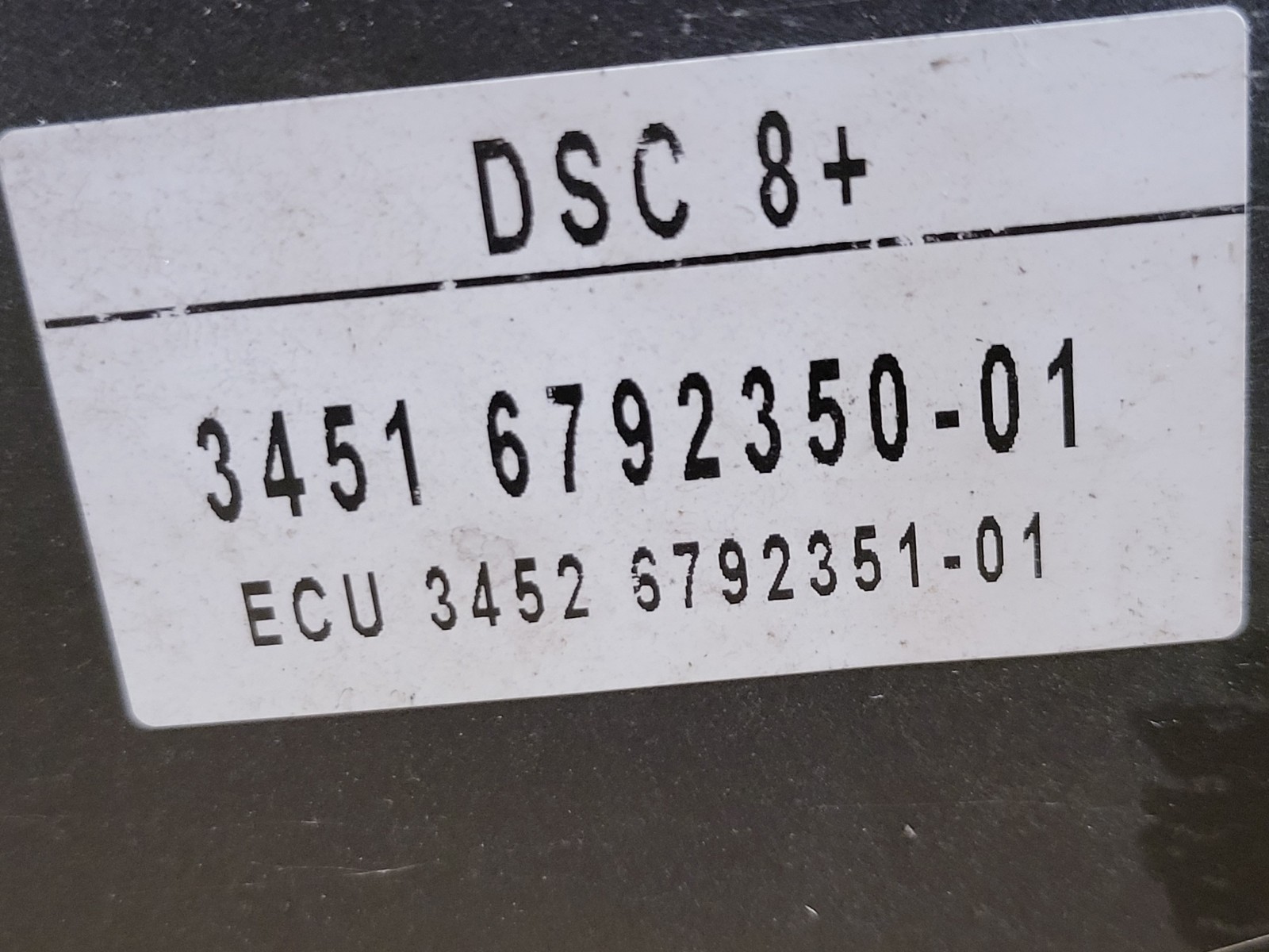 2012 BMW X1 SDRIVE18D 2L DIESEL ABS PUMP 6792350  6792351 thumbnail 4