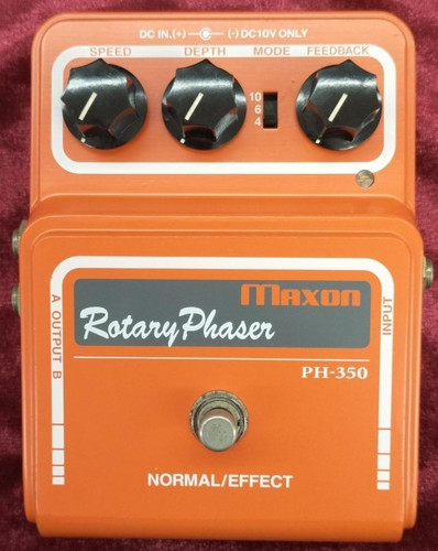 MAXON PH-350 Rotary Phaser Guitar Effects Pedal Made in Japan