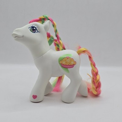 MLP Coconut Cream Pie Butterfly Island Dazzle Bright Pony Neon White Pony 2004