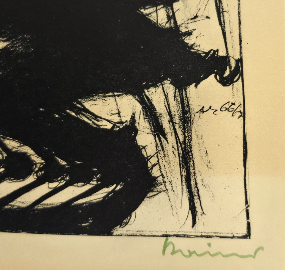 Arnulf Rainer "Als Kardinal",1967 - Bild 4 von 4