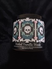 Bath  Body Works 3-Wick Candle - Wicked Vanilla Woods Sweet Smoky Vanilla NEW