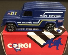 Vintage 1985 Corgi Die-Cast Scale Model Land Rover Vehicle Replica Model Car NEW