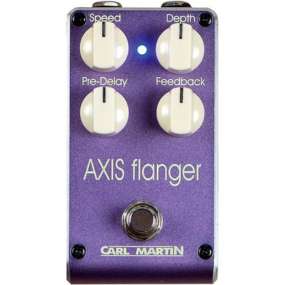 Carl Martin Axis Flanger Effects Pedal Purple LN