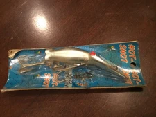 Vtg Eddie Pope and co hot shot M-1 Medium Quicksilver m120 pre Luhr Jensen  new