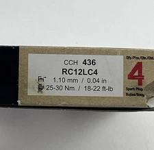 Champion 436 RC12LC4 Copper Plus Spark Plugs 4 Pack thumbnail 5
