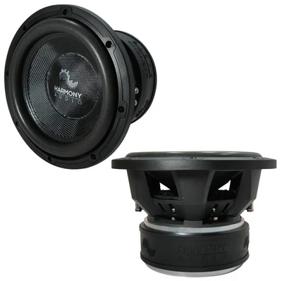 HARMONY MASTER 2x Harmony Audio HA-C104 Car Competition 10" Sub 2000W Dual 4 Ohm Subwoofer New