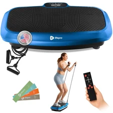 3D Vibration Plate Exercise Machine - Dual Motor Oscillation, Pulsation 3D Mo...
