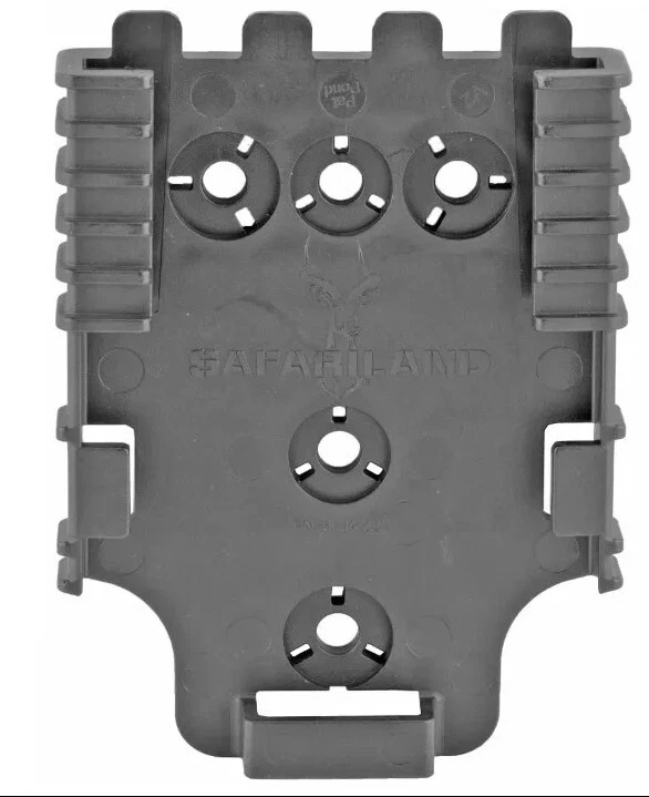 Safariland 6004-22-2 Quick Locking System Receiver Plate QLS 22 Single Kit Black - Image 3 of 3