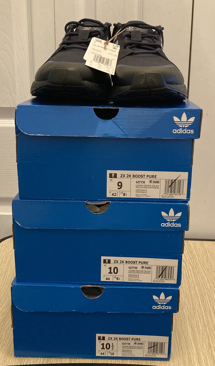 K2❤️ Size 13 - adidas ZX 2K Boost Core Black for sale online | eBay