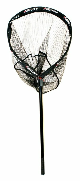 Shakespeare Agility Boat Net XL - gummiert Raubfischkescher Bootskescher Kescher