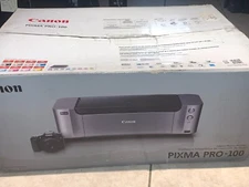 Canon PIXMA PRO-100 Inkjet Color Digital Photo Printer * Page count: 2 *