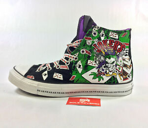 New Converse Mens Womens JOKER'S WILD Chuck Taylor DC Comics Batman 134536C  x1 | eBay