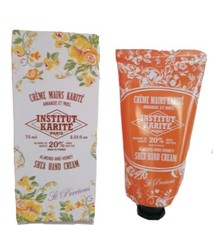 Institut Karite Paris Almond Honey Shea Hand Cream 2.5oz/75ml FRANCE, Gift, New