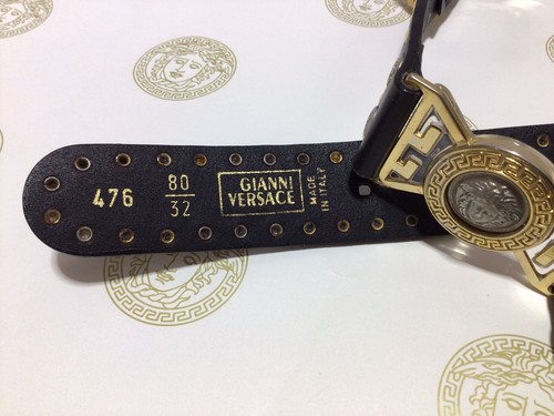 GIANNI VERSACE Men’s BELT w/ MEDUSAS / Designer By Versace Himself - Picture 6 of 18