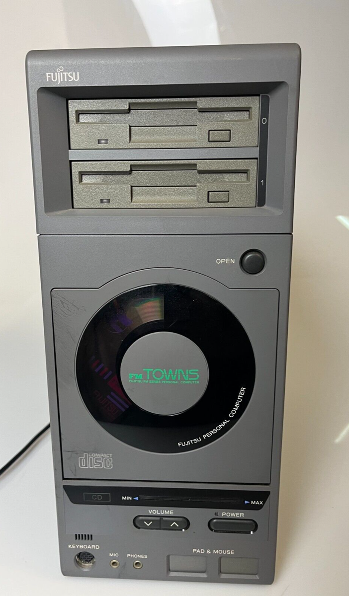 レトロPC] 富士通 FM TOWNS 20F 現状品 リペア用などに(FM TOWNS