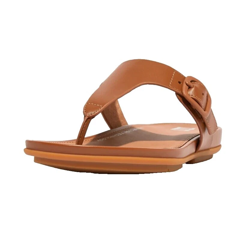 Brown Leather Sandals for Women