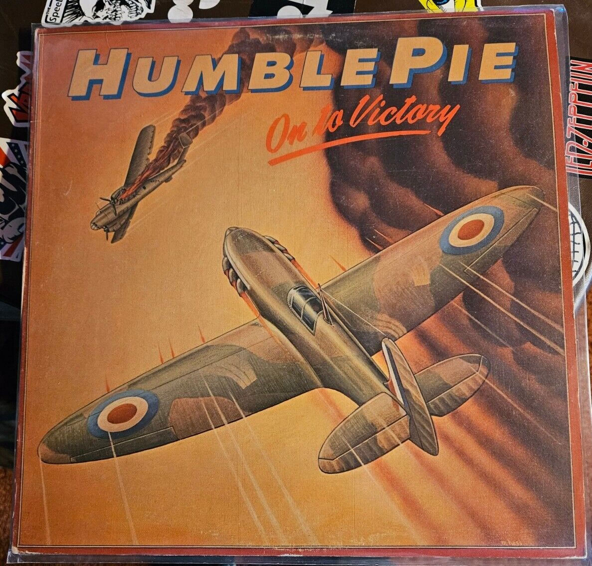 Humble Pie On To Victory Record Vinyl Lp (Ex)