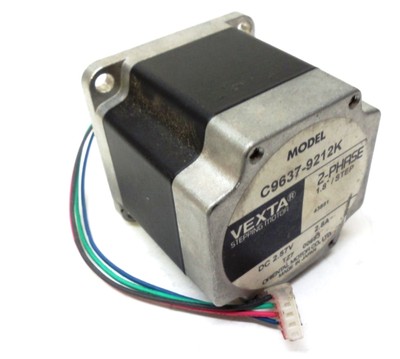 VEXTA STEPPING MOTOR C9637-9212K, 2 PHASE, 1.8 DEG / STEP