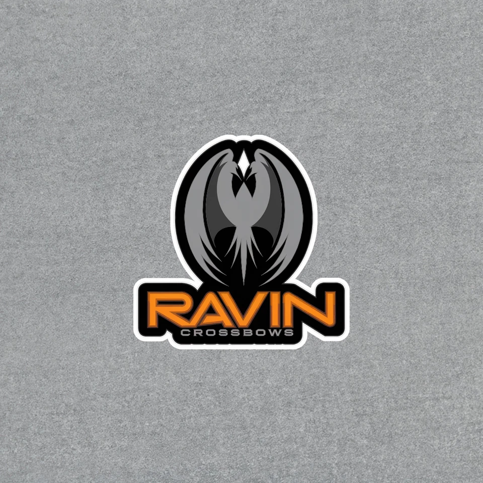 Ravin Crossbows Logo Sticker - Hunting Archery Bow Decal for Gear & Cars #3986