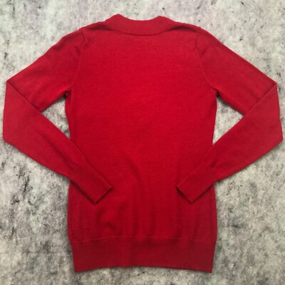 トップス NEAU 16G merino wool knit (-red-) Ultrafein Merino Wool Crewneck Sweater