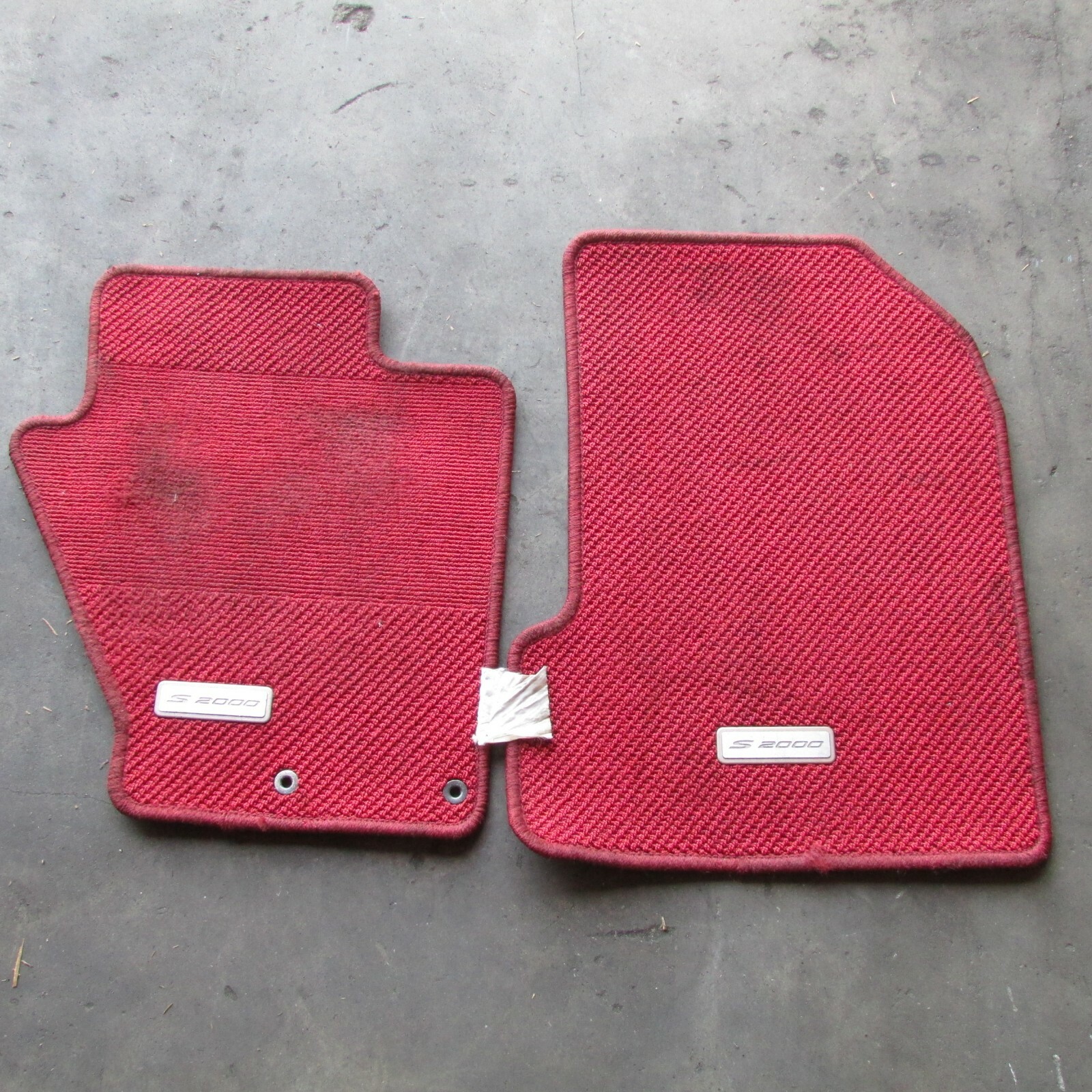 JDM RHD Honda S2000 OEM HONDA GENUINE RED FRONT FLOOR MATS AP1 AP2 eBay