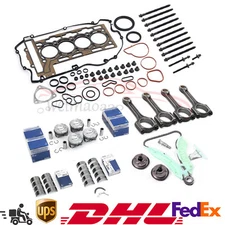 N13 N18 1.6L Engine Overhaul Rebuild Kit & Con Rods & Timing Kit For Mini Copper