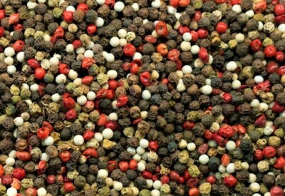 Dried Whole Mixed Peppercorns Piper Nigrum