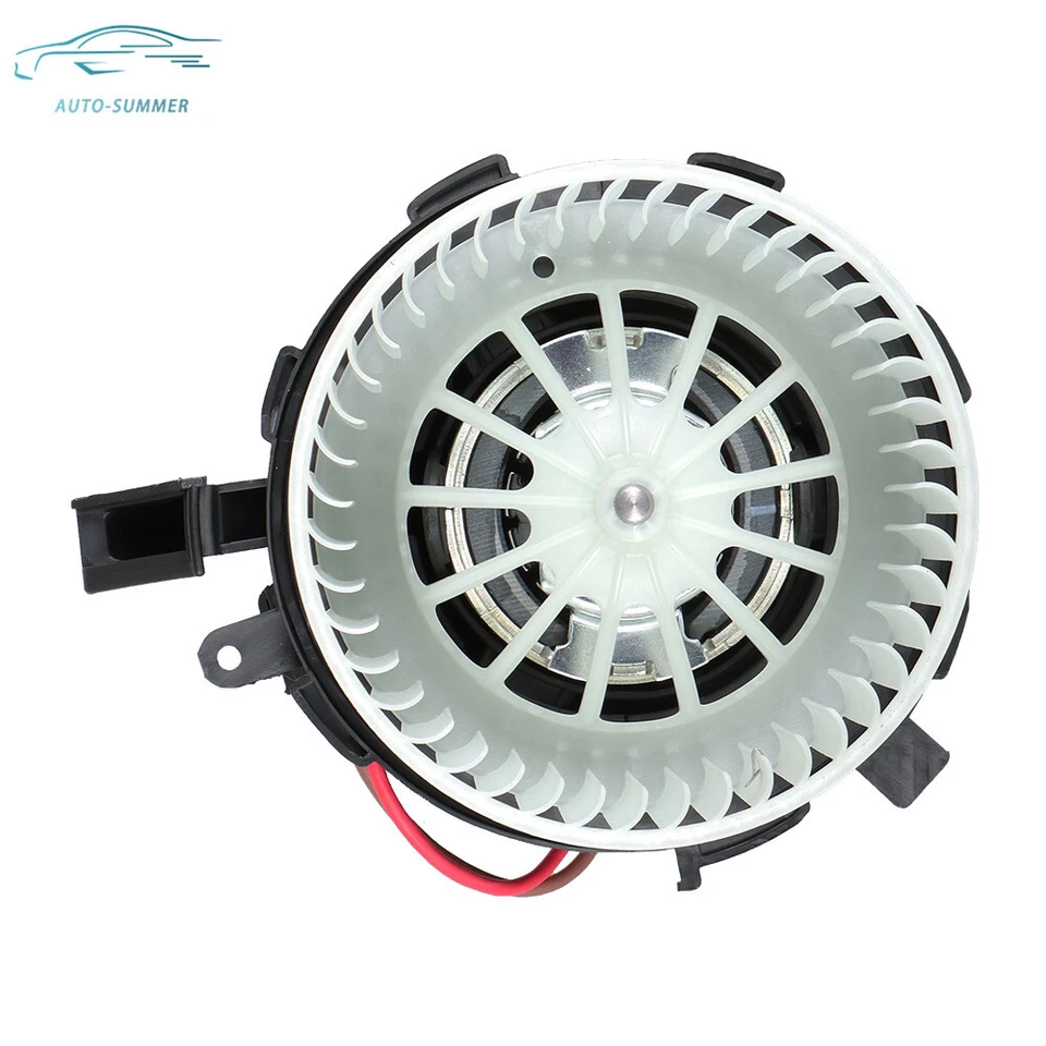 Двигатель воздуходувки переднего отопителя и кондиционера для Audi A4 A5 Q5 S4 S5 2009-11 годов выпуска с каркасом вентилятора - Изображение 4 из 4