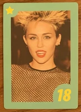 THE HOT MILEY, SUPER RARE ! PALADONE CARD, MINT ! AMAZING ! A STUNNER !