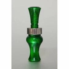 Echo Calls 79021 DRT Ducks Double Reed Green Pearl Acrylic