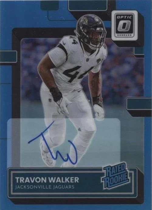 Blue Prizm Autographs