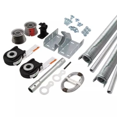 16X7 Garage Door Torsion Conversion Kit Clopay EZ-Set WITH 2 SPRINGS 132-420 lbs