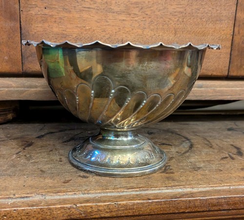 tolle Silber Schale England Plymouth antik TRAUM !!! um 1920 klassisch