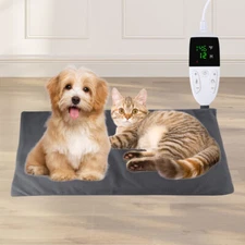 Pet Heating Pad Electric Blanket Waterproof Mat Warmer Washable Portable Dog Cat